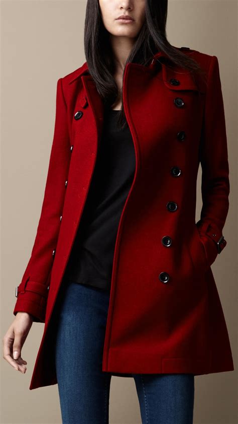 burberry winter coat woman